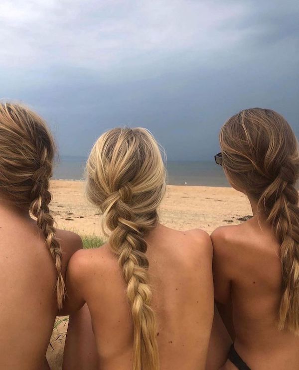 Classic Mermaid Beach Hair