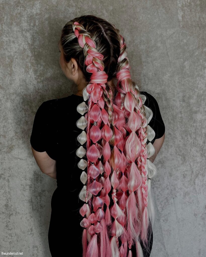 Hair Extensions Festival Hairstyle