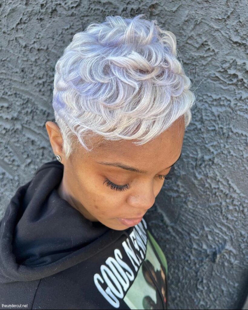 Icy Blonde Hair Color