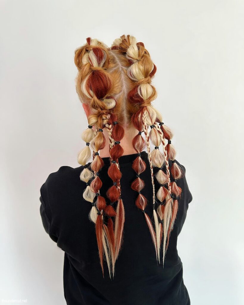 Long Cool Braids Festival Hairstyle