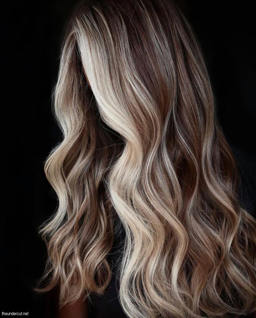 Luminous Blonde Hair With Highlights