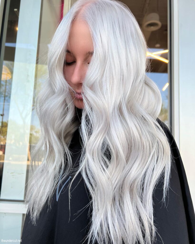 Modern Winter Frost Hair