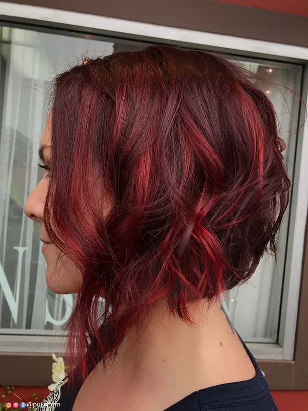 Red Brunette Hair