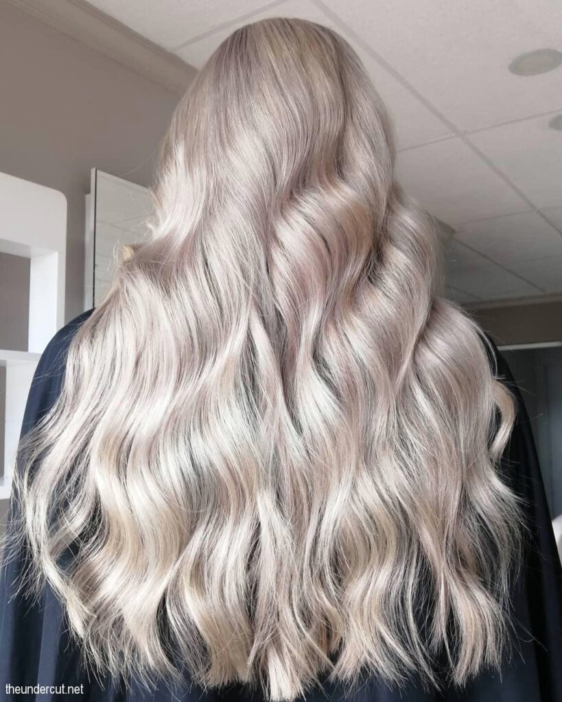 Winter Frost Hair Long Idea