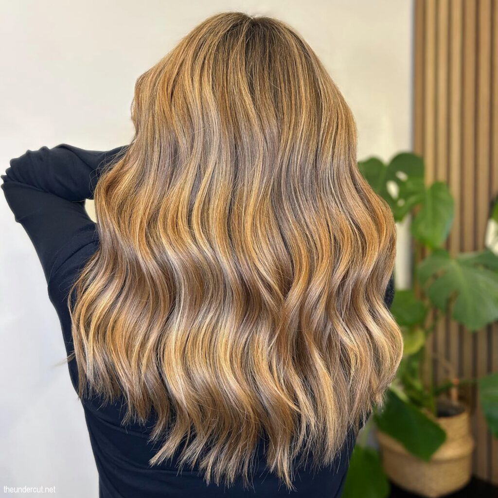 Wispy And Wavy Chantilly Blonde Hair