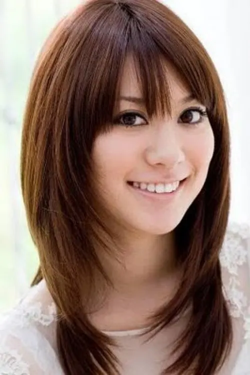 Cute Hairstyles for Shoulder Length Hair With Bangs And Layers 001.jpg