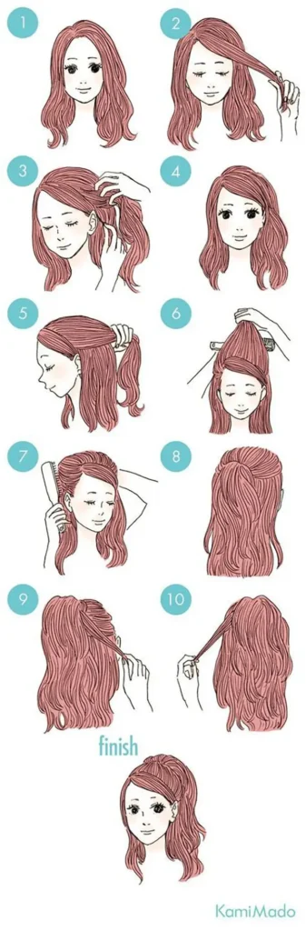 Easy And Cute Hairstyles 12