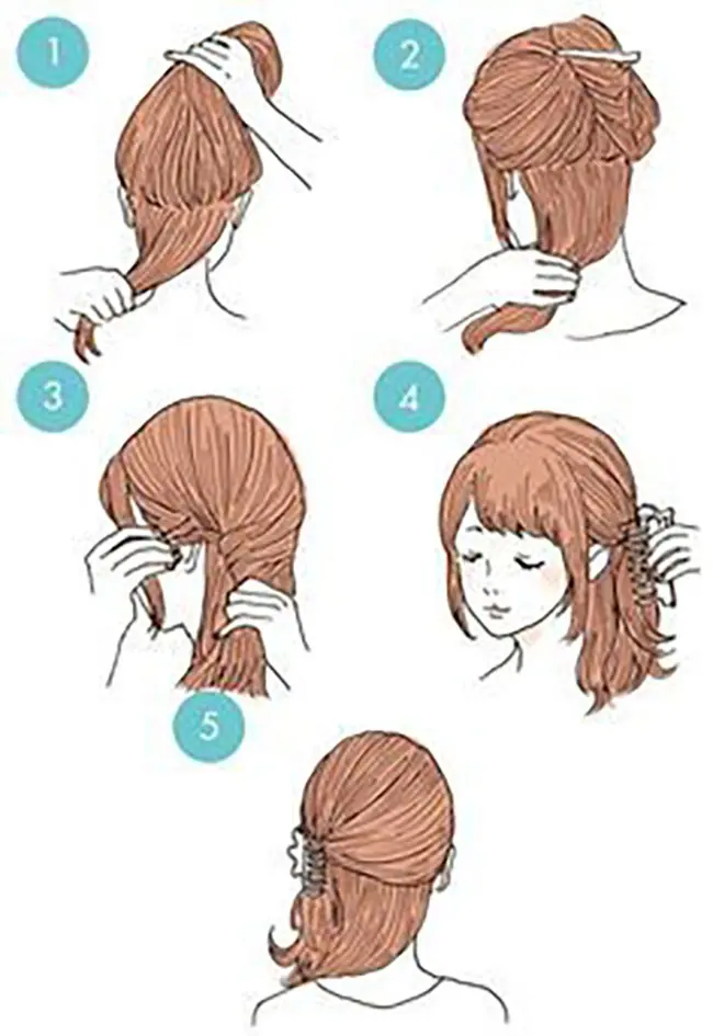 Easy And Cute Hairstyles 19