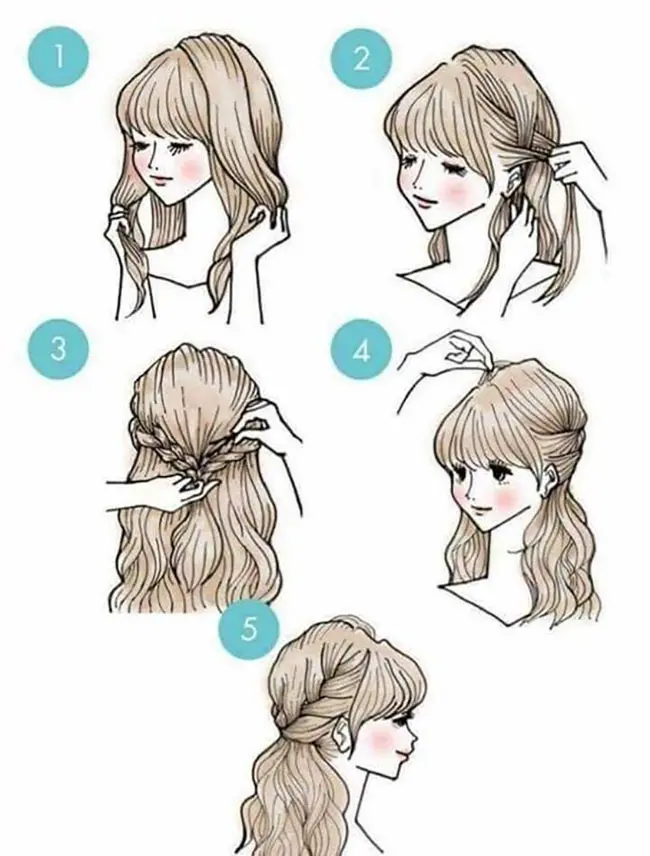Easy And Cute Hairstyles 31
