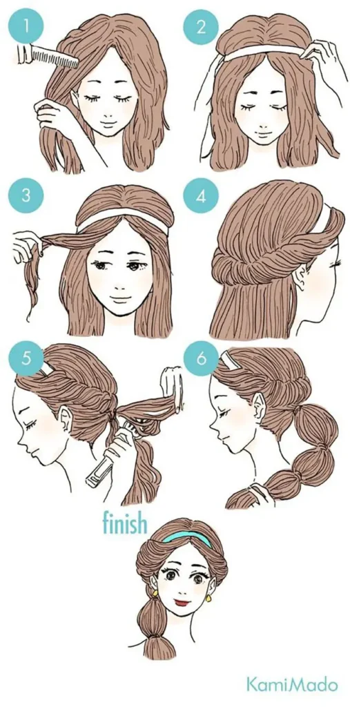 Easy And Cute Hairstyles 9