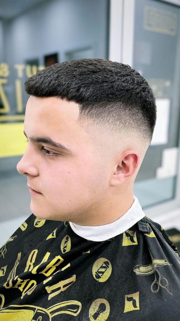 The French Crop with Skin Fade